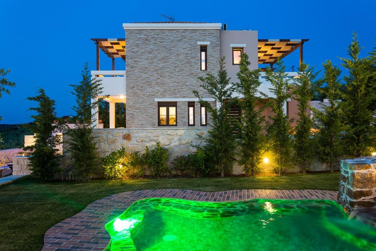 Roupes Villa I, Family Villa, Fantastic Views, Private Pool Roupai Esterno foto