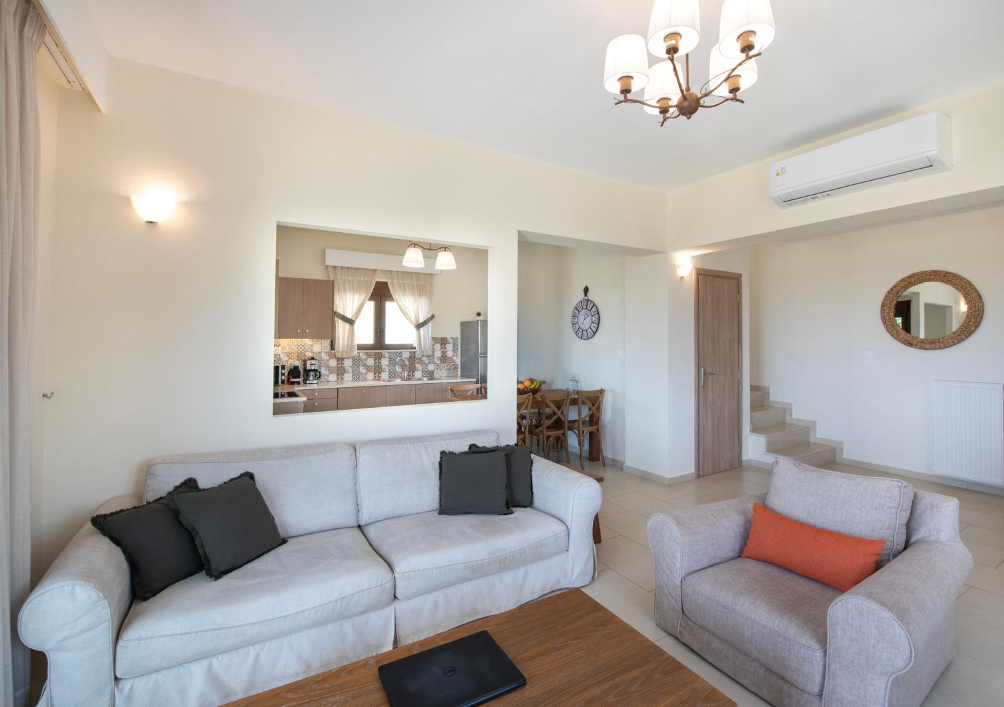 Roupes Villa I, Family Villa, Fantastic Views, Private Pool Roupai Esterno foto